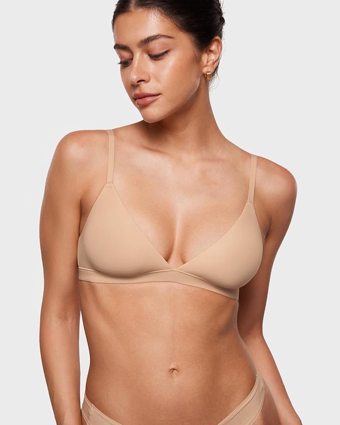 Triangle Seamless Wire free Bra